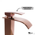 Torneira Cascata Slim Misturador Monocomando Alta ROSE - Soft Inox Metais