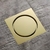 Ralo Inteligente Click 10X10 Cm Gold - Soft Inox Metais