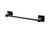 Kit Inox Banheiro Super Luxo Quadritt Black Preto Fosco - comprar online