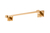 Porta Toalha de Rosto Para Banheiro Luxo 30cm Dourado Gold na internet