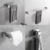 Kit Acessórios Para Banheiro Aço Inox 4 Peças - Cromado na internet