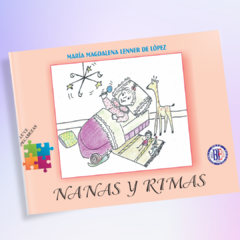 Nanas y rimas - María Magdalena Lenner de López- Edición Impresa