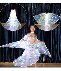 Imagen de Alas Led Niñas // Danza Arabe Wings Bellydance Odalisca Capa