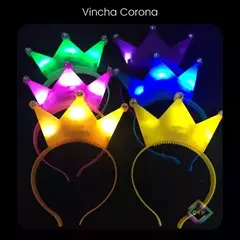 Combo Vinchas Led Surtidas X20 Unidades Luminosa Fiesta - tienda online