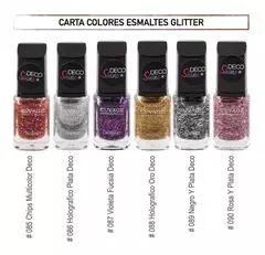 Combo Labial + Esmalte De Uñas Glitter // Kit Gibre Brillos - comprar online
