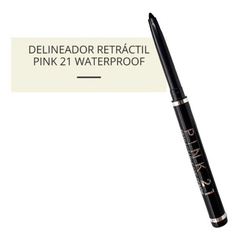 Delineador De Ojos Negro Retractil Waterproof Pink 21 // Maquillaje - comprar online