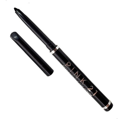 Delineador De Ojos Negro Retractil Waterproof Pink 21 // Maquillaje