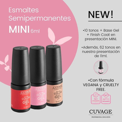 Kit Inicial Esmaltes Semipermanente Cuvage + Kit Removedor - tienda online
