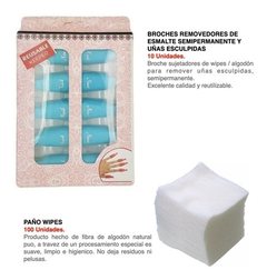 Kit Inicial Esmaltes Semipermanentes Cuvage + Kit Removedor - Tienda CyP