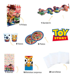 Kit Mesa Descartable + Decoracion Cumpleaños Disney