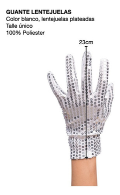 Imagen de Kit Michael Jackson // Accesorios Guantes Sombrero Disfraz