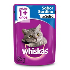 Whiskas Pouch Sardina En Salsa 85 Grs