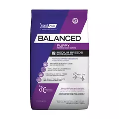 Vitalcan Balanced Perro Cachorro Mediano X 3 Kg