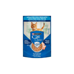 Cat Chow Pouch Pescado X 85 Gr