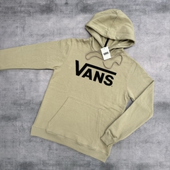 BUZO HODDIE VANS BEIGE - Elixir Indumentaria