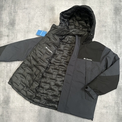 Imagen de CAMPERA COLUMBIA REVERSIBLE AZUL Y NEGRA