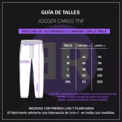 JOGGER CARGO TNF NEGRO