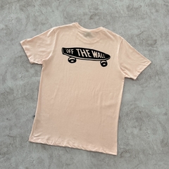 REMERA VANS ESTAMPA THE ORIGINAL CO ROSA - tienda online