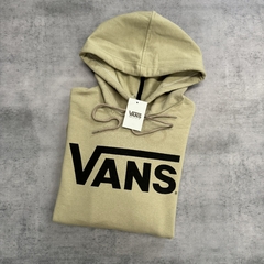 BUZO HODDIE VANS BEIGE - Elixir Indumentaria