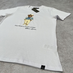 REMERA POLO BEAR BLANCO - Elixir Indumentaria