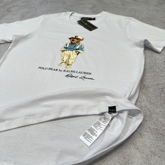 REMERA POLO BEAR BLANCO - tienda online