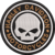 Imagem do Patch Bordado Caveira Harley Davidson Motociclista P/jaqueta Hd60