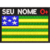 Patch Bordado Bandeira Do Seu Estado C/nome E Sangue Ban574 - First Racer Brasil