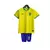 Kit Infantil Seleção Brasileira 22/23 - Nike - Amarela