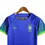 Kit Infantil Seleção Brasileira II 2022/23 Nike Unisex - Azul - loja online