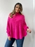 Blusa Poncho Noruega - Rosa Pink - comprar online