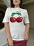 T-Shirt Modal Cherry - Off-White - loja online