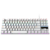 Teclado Mecánico Netmak Usb Nm - Skill Blanco Gamer Retroil 80% Switch Blue