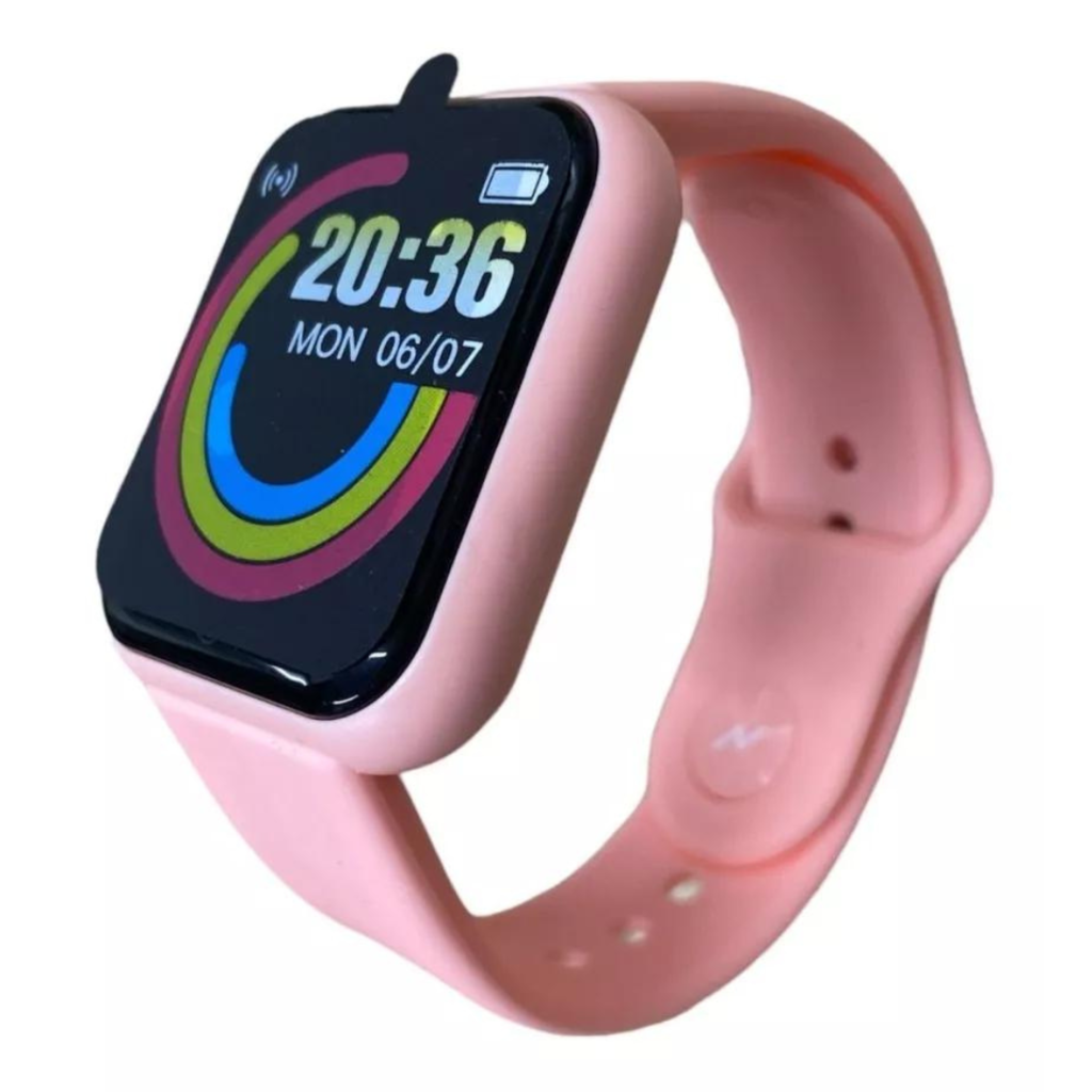Reloj Smart Watch Noganet Sw04 Bt Rosa Fitness Health