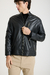 CAMPERA WOOD LEATHER JACKET - tienda online