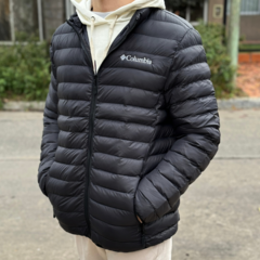 PUFFER COLUMBIA TERMICA NEGRA Estilo Selecto