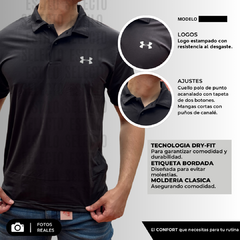 Chomba Dry-Fit UnderArmour Blanca - comprar online