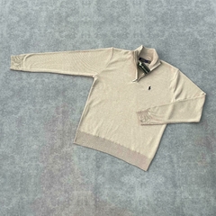 Mediocierre Polo Beige - comprar online