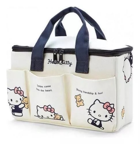 Cartera Hello Kitty Tote Bag Rigida Gran Capacidad