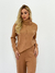 Conjunto Tricot Daya Gola Camel - comprar online