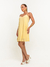 Vestido Paula Curto Amarelo Amb - comprar online