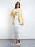 Blazer Helena Alfaiataria Amarelo Amb