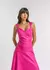 Vestido Benita Rosa Pink Midi Gode Amb - comprar online