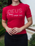 T-Shirt - Deus e Bom- Vermelho na internet