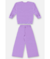 CONJUNTO BLUSÃO E WIDE LEG INFANTIL MENINA (ROXO) UP BABY na internet