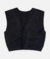 COLETE DE TRICOT BASICO PRETO MOMI - comprar online