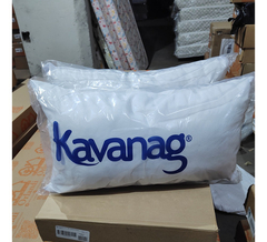 Pack X4 Almohada Kavanag Tela Sabana Vellon Siliconado 70x40 - comprar online