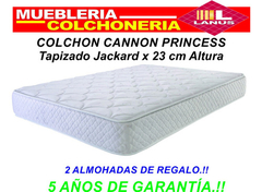 Colchón 2 Plazas De Espuma Cannon Princess - 130cm X 190cm X 20 - tienda online