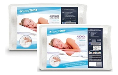 Pack X2 Almohada Inteligente Viscoelastica Sleep Time 58x35