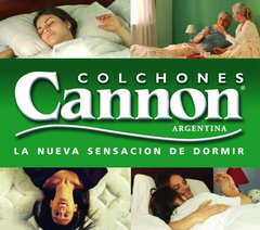 Colchón 1 Plaza De Resortes Cannon Resortes Soñar Blanco - 80cm X 190cm X 23cm - comprar online