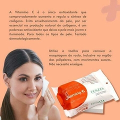 Toalhas Umedecidas de Limpeza facial -Fenzza vitamina C - comprar online